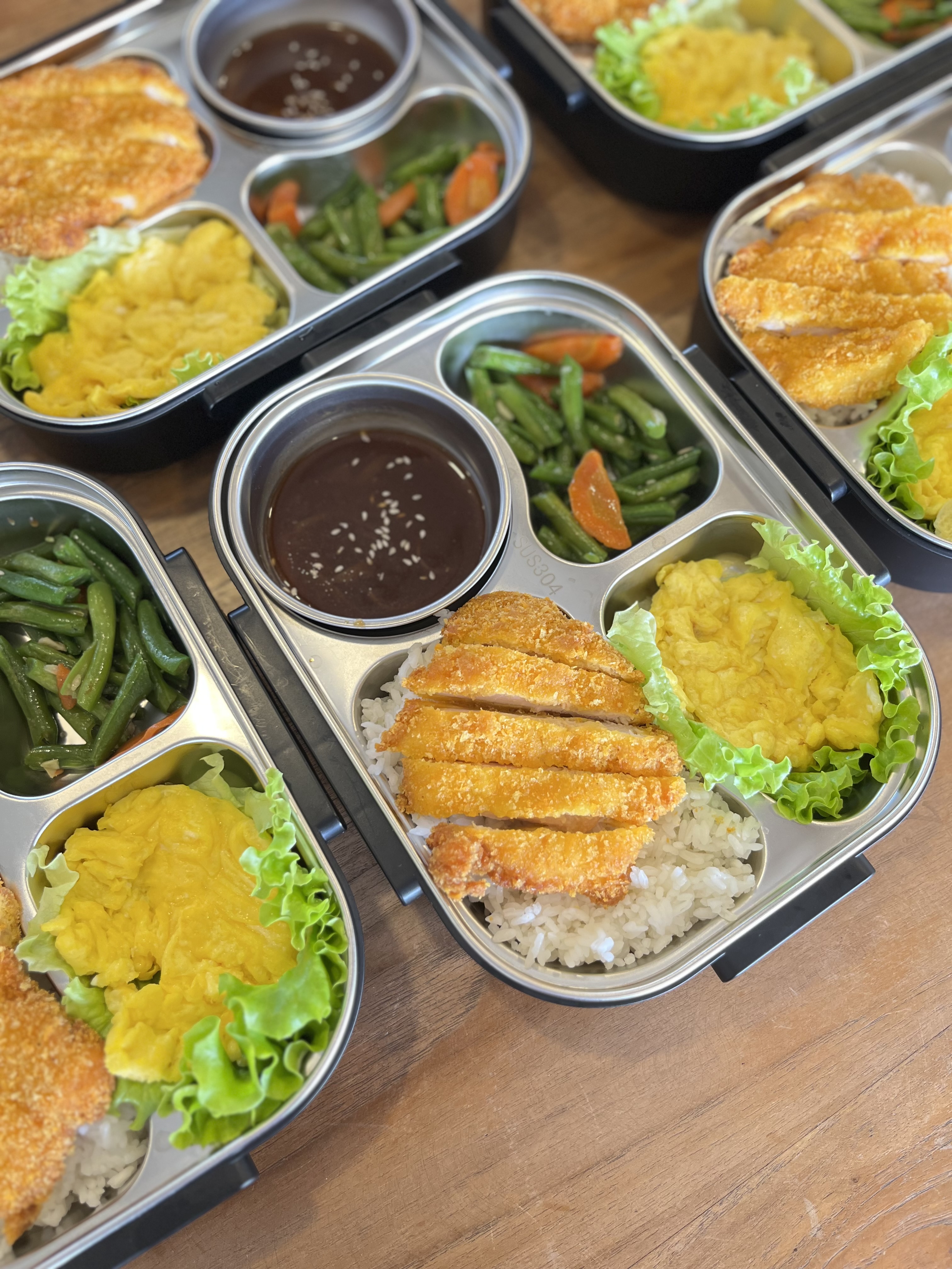 Chicken Katsu Nasi Box